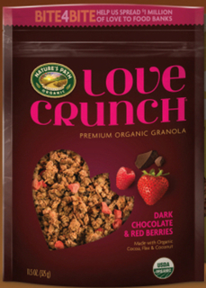 Granola - Love Crunch Drk. Choc & Red Berry (Nature's Path)